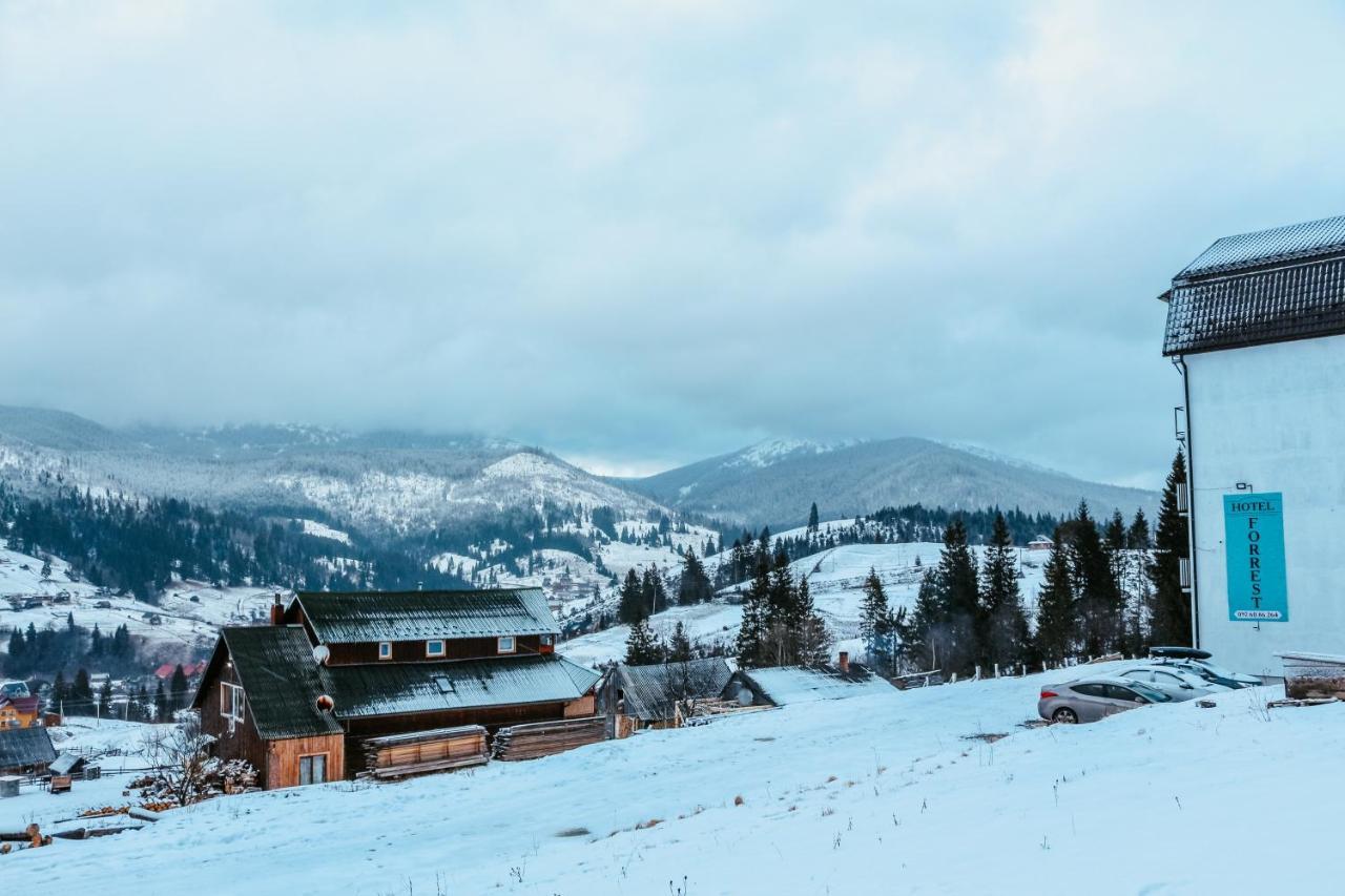 Forrest Hotel Bukovel Bagian luar foto